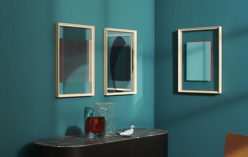 Eternal Sun Deadline Mirror by Ron Gilad for Cassina for sale at