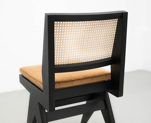 055 Capitol Complex Chair with Cushion by Pierre Jeanneret for