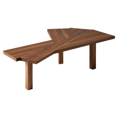 Limited Edition Ventaglio Wood Table by Charlotte Perriand for