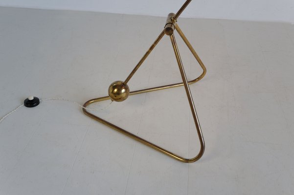 Model 56 Pendulum Floor Lamp by Robert Mathieu, France, 1952 for