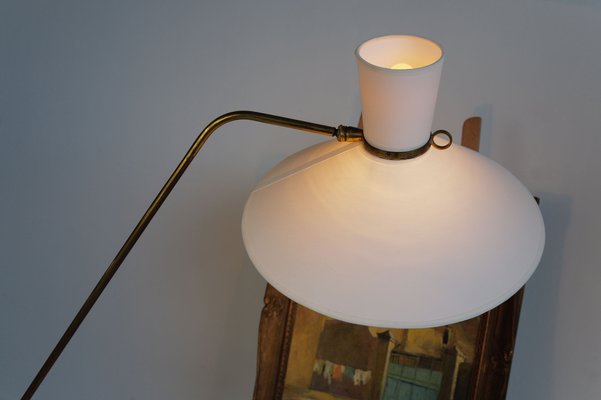 Model 56 Pendulum Floor Lamp by Robert Mathieu, France, 1952 for