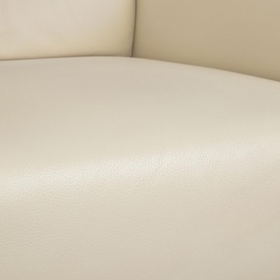 Leather 322 Armchair White Cream from Rolf Benz for sale at Pamono