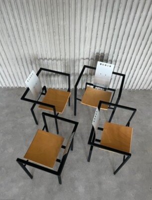 椅子 Karl Friedrich Forster KFF POSTMODERN Postmodern Armchairs by Karl Friedrich Förster for KFF, Germany