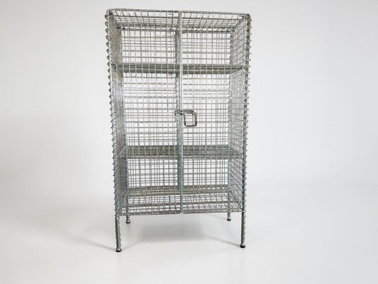 廃盤 IKEA PS2017 メタルワイヤー キャビネット スチールラック 3段 PS 2017 Wire Mesh Wardrobe by Nike Karlsson for Ikea for sale at
