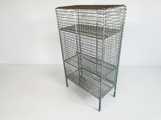 廃盤 IKEA PS2017 メタルワイヤー キャビネット スチールラック 3段 PS 2017 Wire Mesh Wardrobe by Nike Karlsson for Ikea for sale at