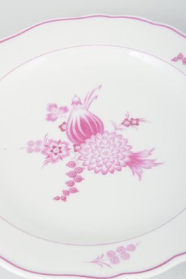 MEISSEN 装飾皿 2009年 Land des Lächelns Meissen ブルー花柄 プレート1850〜1860年 保証書付 C−2840 【公式通販】