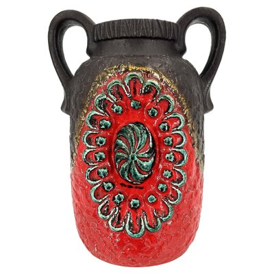 Vintage Ceramic Fat Lava Vase by Dümler & Breiden, 1960s for sale