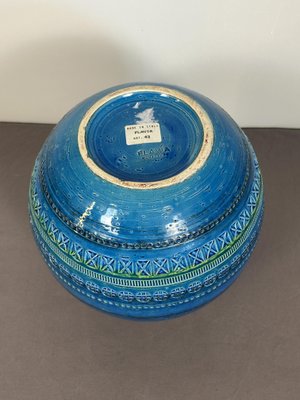 Rimini Flavia Montelupo Vase Decoration by Aldo Londi for Bitossi