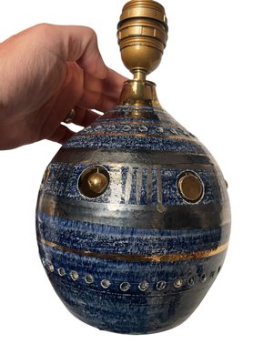 Enamelled Ceramic Lamp by Georges Pelletier, 1970 for sale at Pamono