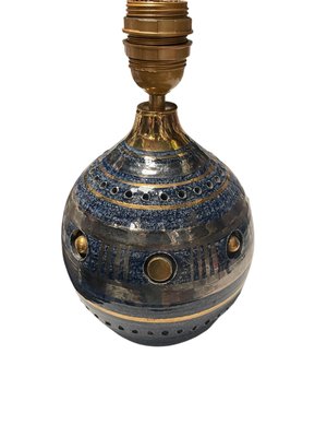 Enamelled Ceramic Lamp by Georges Pelletier, 1970 for sale at Pamono