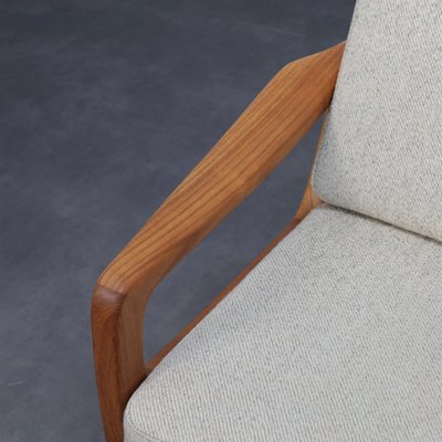 家具 DANESE ALEPPO Mid-Century Danish 3-Seater Sofa / Daybed by Juul Kristensen