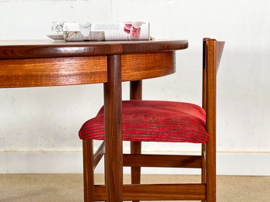 ダイニングテーブル G-PLAN g-plan Round Extension Table Round Extendable Dining Table from G-Plan, 1960 for sale at Pamono