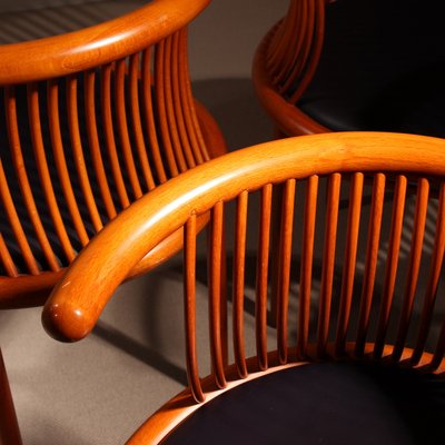 Circo Chairs by Jutta & Herbert Ohl for Lübke, Germany, 1980s, Set