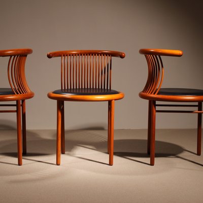 Jutta & Herbert Ohl Circo Chair ポストモダン Circo Chairs by Jutta & Herbert Ohl for Lübke, Germany, 1980s, Set
