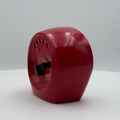Red Alarm Clock by Rhythm, Japan, 1960s for sale at Pamono