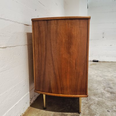Walnut and Brass Sideboard by William Watting for Fristho, 1950s