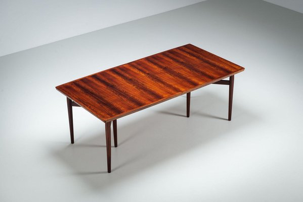 Large Model 201 Dining Table in Rosewood by Arne Vodder for Sibast
