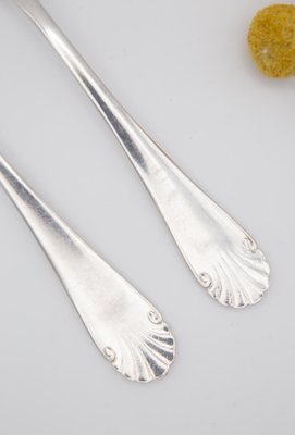 Antique Coquille Tableware for 12 from Christofle, 1900, Set of 24