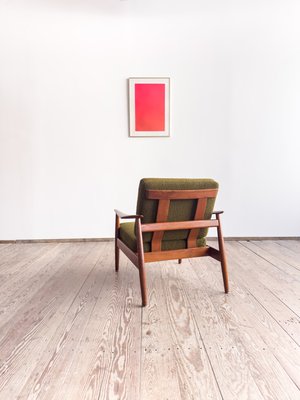 FD 164 Lounge Chair in Teak by Arne Vodder for France and Son