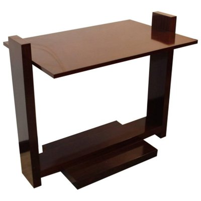 Varnished Rosewood Console Table 1930s Varnished Rosewood Console Table 1930s