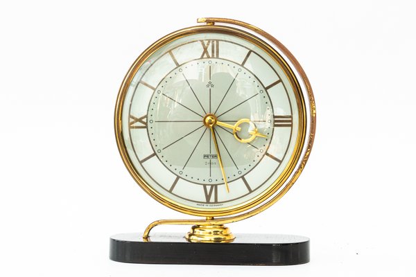 Vintage Art Deco Table Clock, 1920s for sale at Pamono