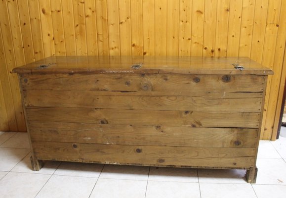 Vintage Spanish Solid Wood Chest 1950s Vintage Spanish Solid Wood Chest 1950s