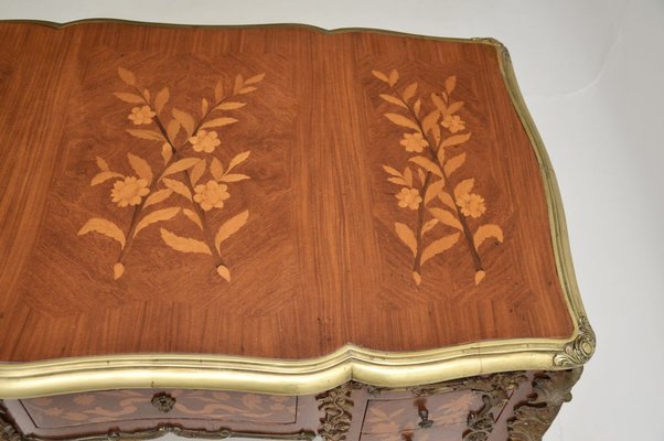 Vintage French Louis XVI Style Knee Hole Desk, 1930s for sale at