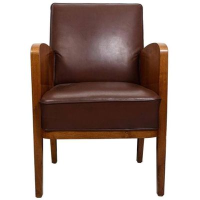 French Art Deco Armchair By Damon Berteaux 1930s For At Pamono