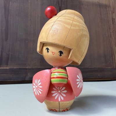 Vintage Sōsaku Kokeshi by Ishida Waichi, 1980s for sale at Pamono