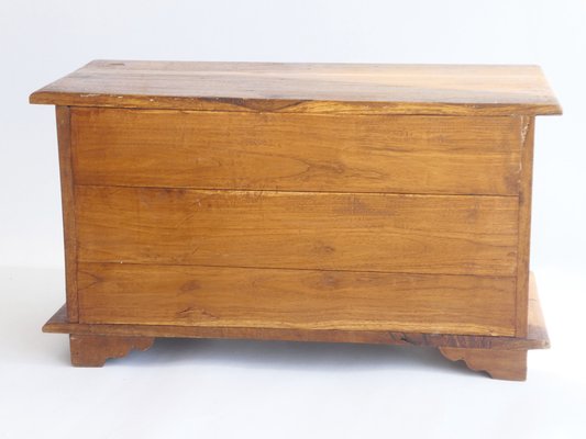 Small Vintage Apothecary Cabinet in Wood, 1960s for sale at Pamono