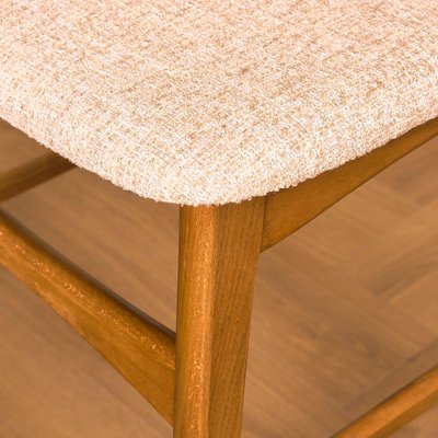 Danish Dining Chairs in Teak and Beech by Ib Kofod-Larsen, 1950