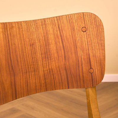 Danish Dining Chairs in Teak and Beech by Ib Kofod-Larsen, 1950