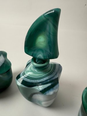 slim fit dress slacks Art Deco 1930s Dressing Table Set, Green with Uranium Glow *RARE FIND* –  That Retro Piece main image 1