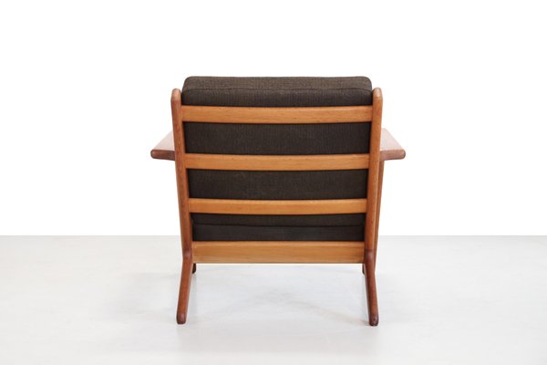 GE290 Lounge Chair in Oak by Hans Wegner for Getama, 1960s for