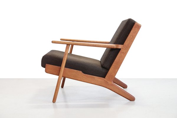 GE290 Lounge Chair in Oak by Hans Wegner for Getama, 1960s for