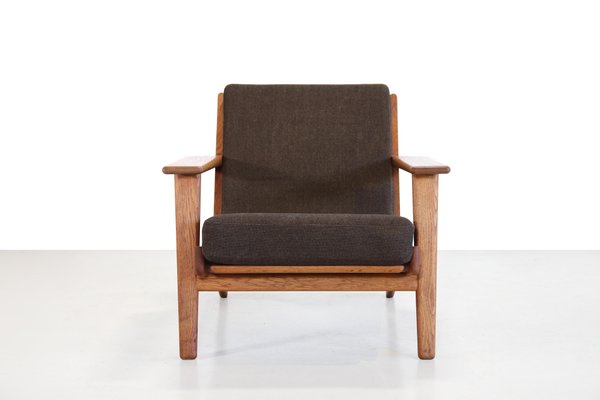 GE290 Lounge Chair in Oak by Hans Wegner for Getama, 1960s for