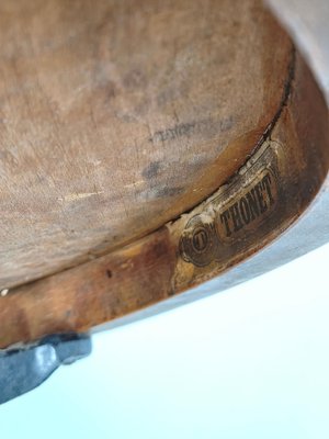 Bentwood Swivel Piano Stool from Thonet, Former Czechoslovakia