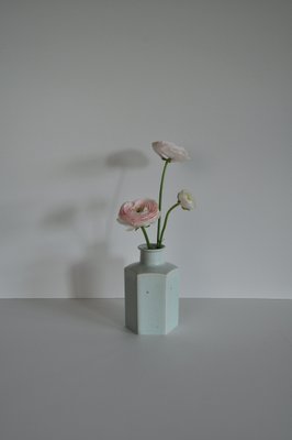 Mint Green Celadon Glazed Vase from Eslau, Denmark, 1950s-1960s