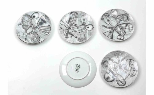 Fornasetti Strumenti Musicali カップ&ソーサー Fornasetti Strumenti