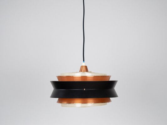 Vintage Swedish Trava Pendant Lamp by Carl Thore for Granhaga