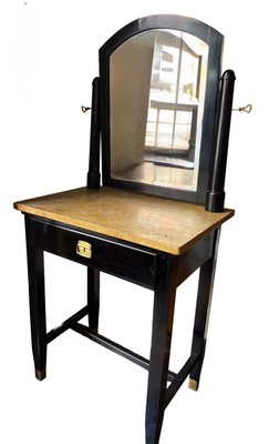 beige dressing table Nordic Light Luxury Beige Gold Edge Adjustable Make-up Vanity Dressing Table  - Vanity, Dressing Table