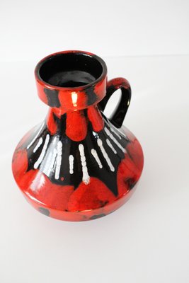 Fat Lava 2024-18 Vase from Ilkra Keramik, 1960 for sale at Pamono