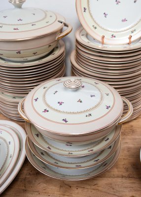 食器 Ancienne Manufacture e de Limoges Antique French Limoges Porcelain Dinnerware by Charles Haviland