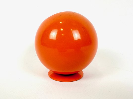 Space Age Orange Smokny Ball Ashtray by F.W. Quist, 1960s for sale