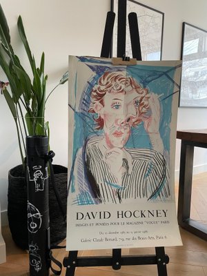 David Hockney, Images and Thoughts for Vogue Magazine, Paris