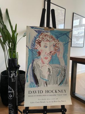 David Hockney, Images and Thoughts for Vogue Magazine, Paris