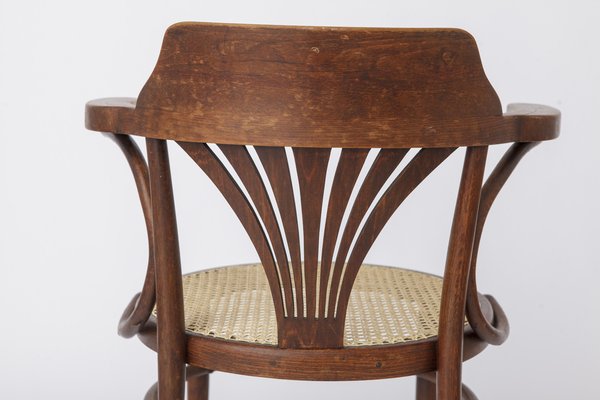 Vintage Bentwood Chair by Fischel, 1940s for sale at Pamono