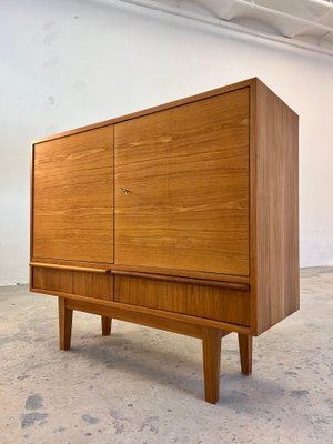 Ash Chest of Drawers with Cabinet Doors, 1960s for sale at Pamono