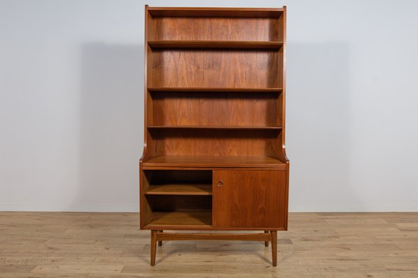 Mid-Century Modern Teak Shelf by Johannes Sorth for Bornholm