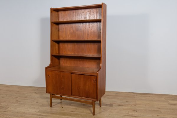 Mid-Century Modern Teak Shelf by Johannes Sorth for Bornholm